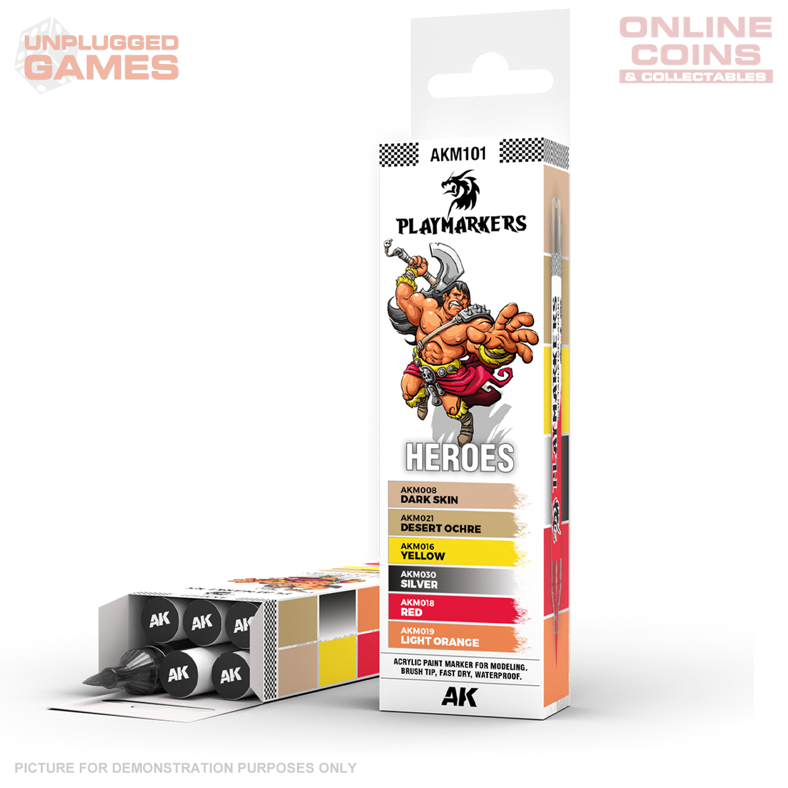 AK Interactive - Playmarkers - Sets - HEROES